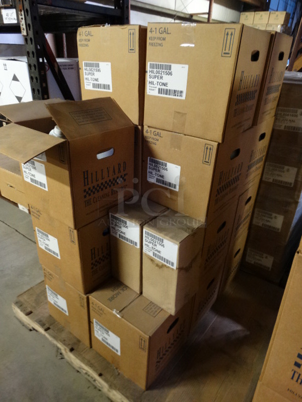 ALL ONE MONEY! PALLET LOT of Hillyard Hil-Tone Cleaners! Pallet: 27x37x51 - Image 5 of 5