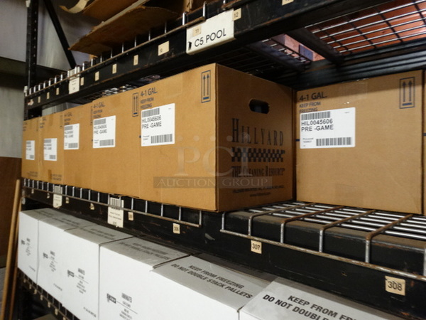 ALL ONE MONEY! Lot of Shelving Unit Contents Including Whiteboard Cleaner, Hillyard Hil-Tone Cleaner and Glass Cleaner! Does Not Come w/ Shelving Unit.  - Image 11 of 12