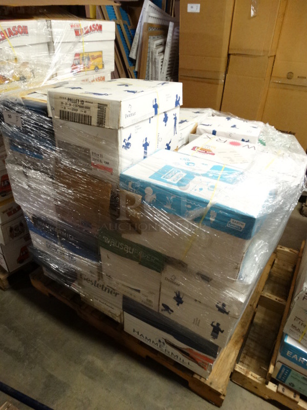 ALL ONE MONEY! PALLET LOT of Various Reams of Paper! Pallet: 43x38x44 - Image 2 of 4