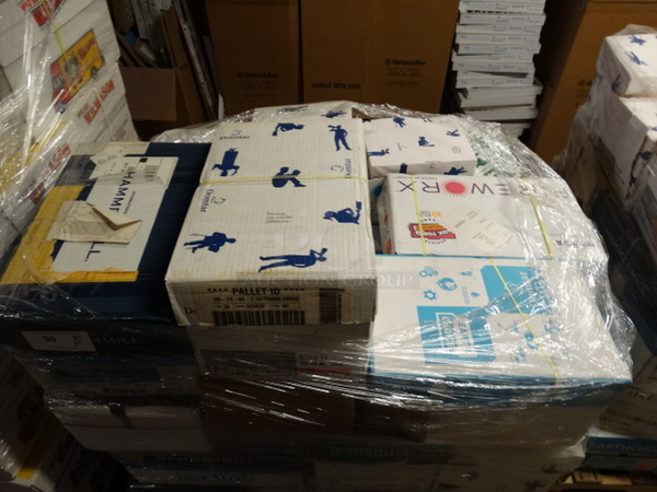 ALL ONE MONEY! PALLET LOT of Various Reams of Paper! Pallet: 43x38x44 - Image 3 of 4