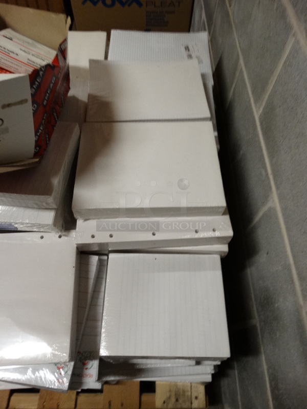 ALL ONE MONEY! PALLET LOT of Various Reams of Hole Punched Paper! Pallet: 43x38x24 - Image 5 of 7