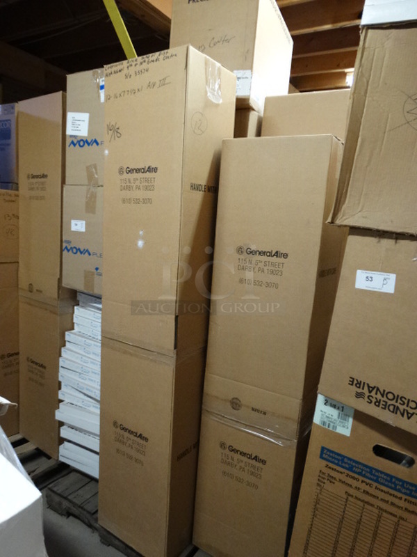 ALL ONE MONEY! PALLET LOT of Various Filters Including Nova Pleat and General Aire! Pallet: 45x38x96 - Image 2 of 6