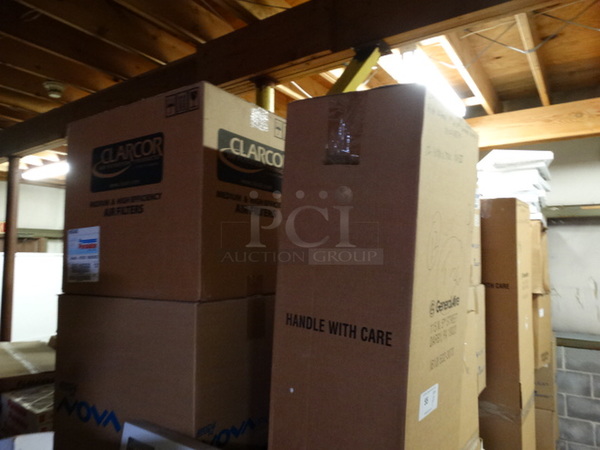 ALL ONE MONEY! PALLET LOT of Various Filters Including Nova Pleat and General Aire! Pallet: 45x38x78 - Image 3 of 9