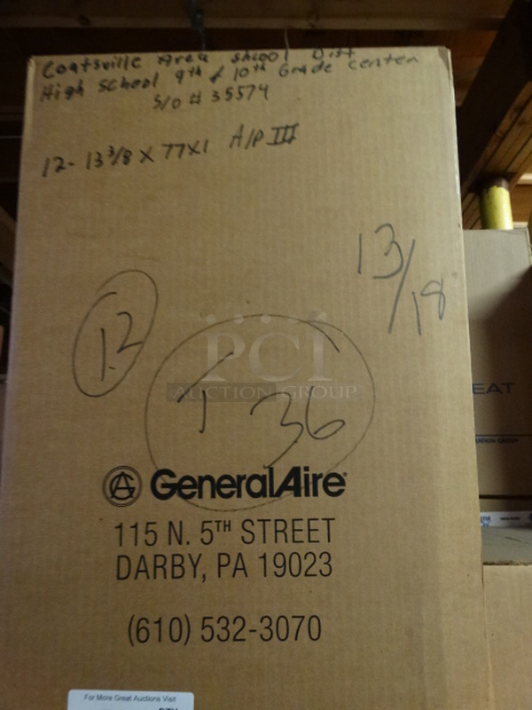 ALL ONE MONEY! PALLET LOT of Various Filters Including Nova Pleat and General Aire! Pallet: 45x38x78 - Image 5 of 9