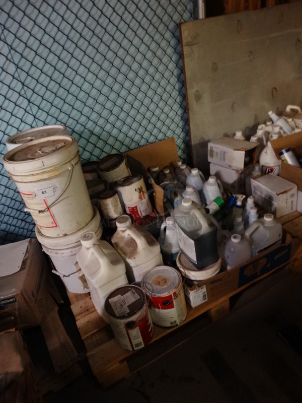 ALL ONE MONEY! PALLET LOT of Various Items Including Cafco Bond Seal and Tack It! Pallet: 43x38x30 - Image 3 of 7