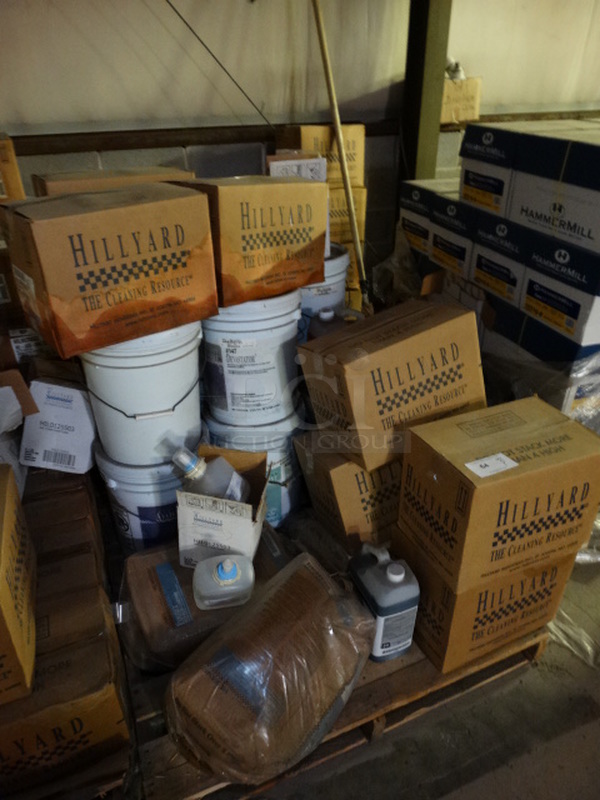 ALL ONE MONEY! PALLET LOT of Various Items Including Arsenal Spray Clean HD. Pallet: 43x38x40 - Image 2 of 5