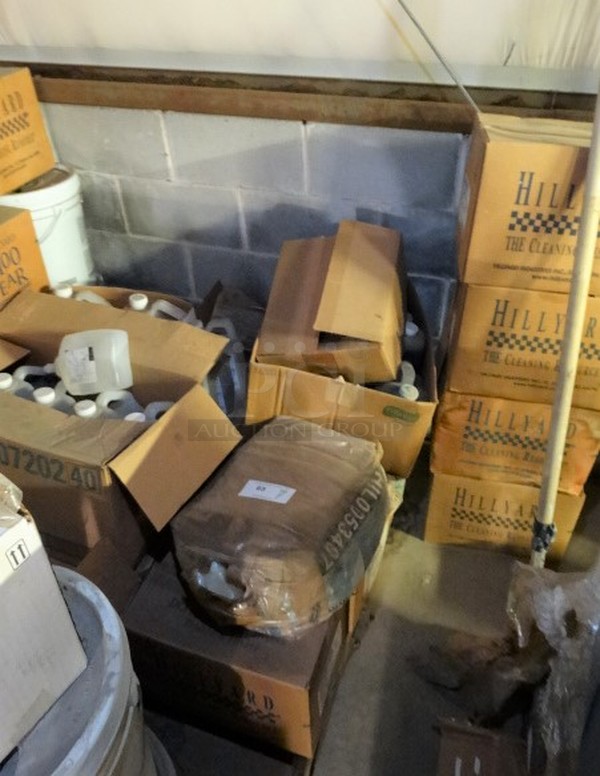 ALL ONE MONEY! PALLET LOT of Various Items Including Arsenal Re-juv-nal. Pallet: 43x38x24