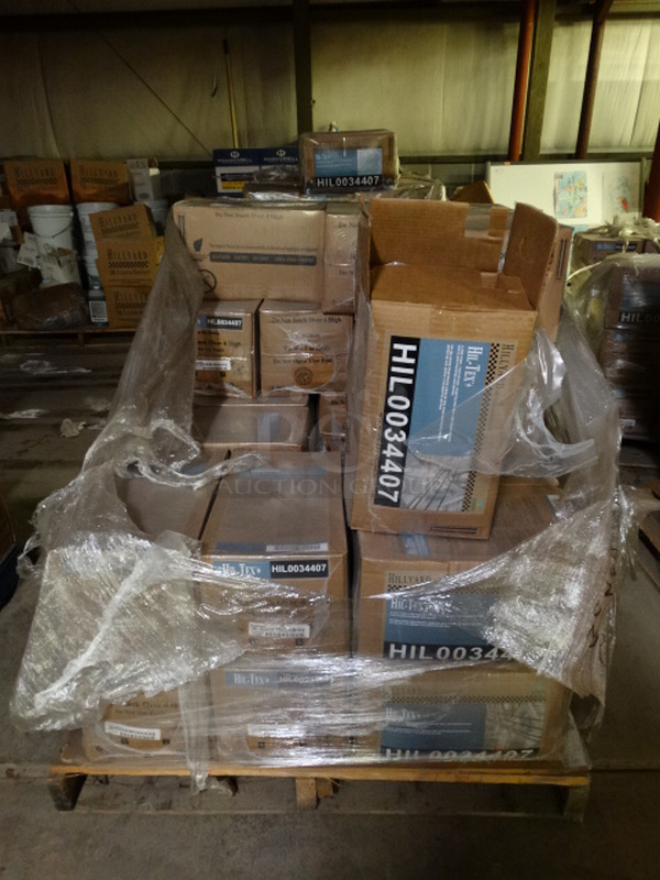 ALL ONE MONEY! PALLET LOT of Cases of Hillyard Hil-Tex Seal and Undercoater for Floor Polishes and Waxes! Pallet: 46x36x36