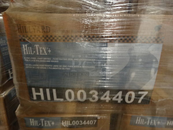 ALL ONE MONEY! PALLET LOT of Cases of Hillyard Hil-Tex Seal and Undercoater for Floor Polishes and Waxes! Pallet: 46x36x36 - Image 6 of 6