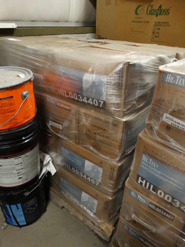 ALL ONE MONEY! PALLET LOT of Cases of Hillyard Hil-Tex Seal and Undercoater for Floor Polishes and Waxes! Pallet: 46x36x36