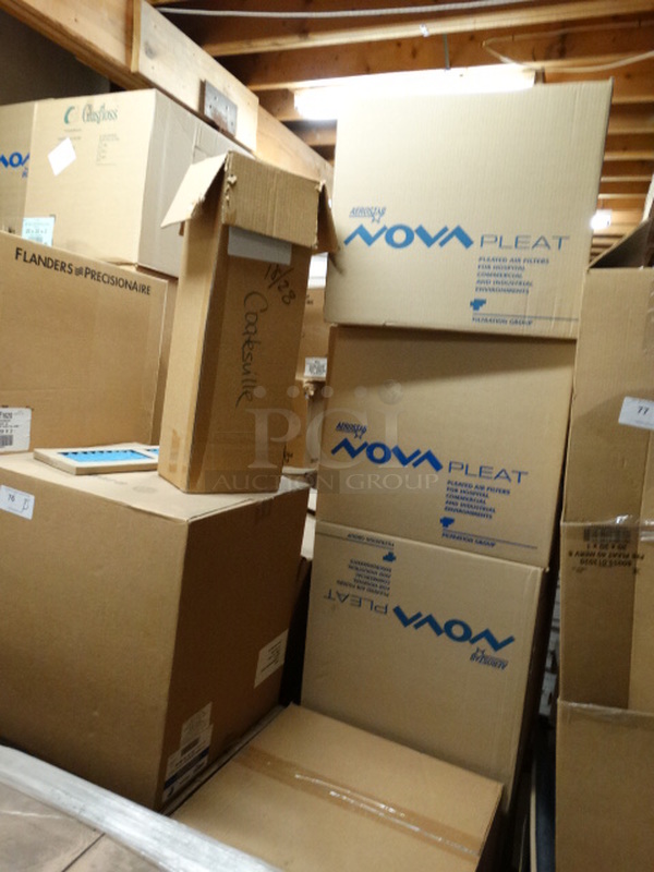 ALL ONE MONEY! PALLET LOT of Various Filters Including Nova Pleat! Pallet: 48x46x86 - Image 2 of 4