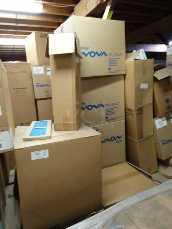 ALL ONE MONEY! PALLET LOT of Various Filters Including Nova Pleat! Pallet: 48x46x86 - Image 3 of 4
