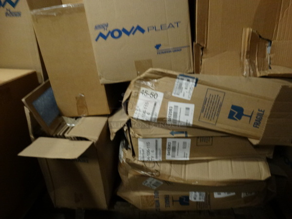 ALL ONE MONEY! PALLET LOT of Various Filters Including Nova Pleat! Pallet: 48x46x72 - Image 4 of 7