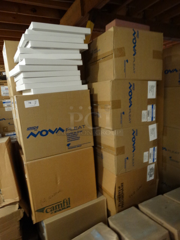 ALL ONE MONEY! PALLET LOT of Various Filters Including Nova Pleat! Pallet: 48x45x72 - Image 2 of 3