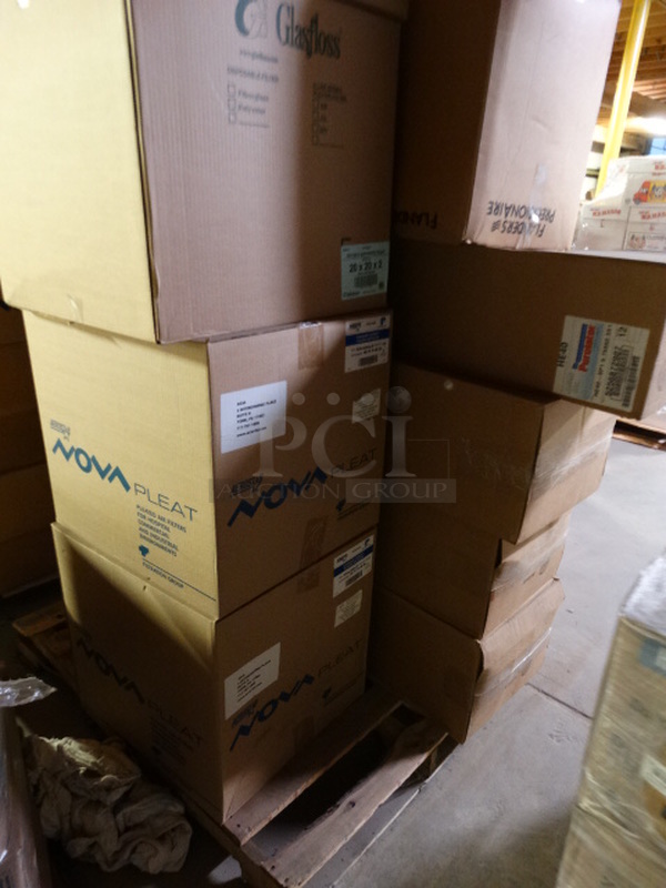 ALL ONE MONEY! PALLET LOT of Various Filters Including Nova Pleat! Pallet: 48x45x72 - Image 2 of 4