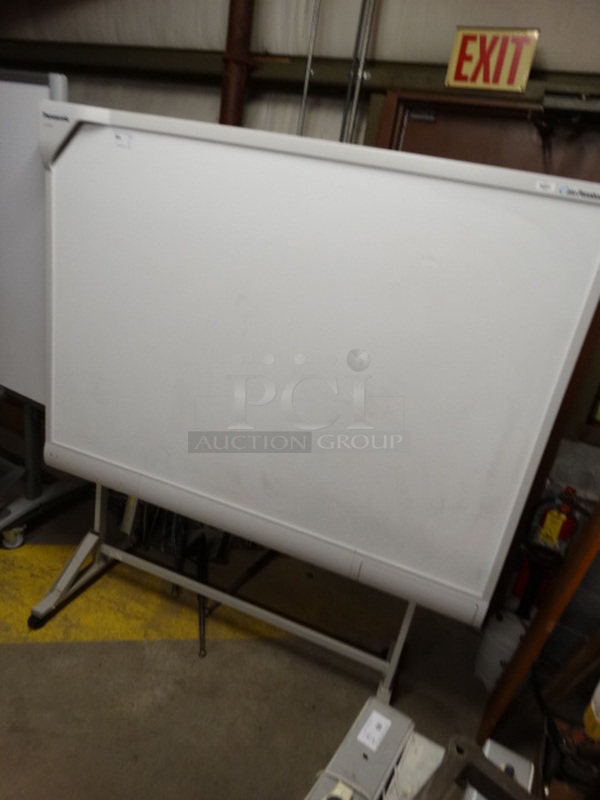 Panasonic Model UB-T780BP Interactive Whiteboard on Commercial Casters. 69x27x74 - Image 4 of 7