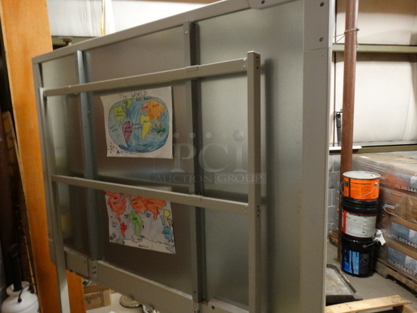 Panasonic Model UB-T780BP Interactive Whiteboard on Commercial Casters. 69x27x74 - Image 7 of 7