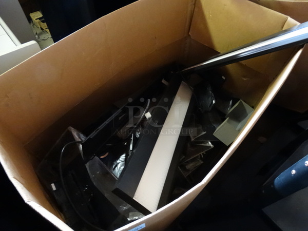 ALL ONE MONEY! Lot of 2 Large Cardboard Boxes of Metal Parts and Pieces! - Image 2 of 5