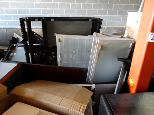 ALL ONE MONEY! MEGA LOT of Various Desk Pieces, Modular Pieces, Etc! - Image 3 of 8