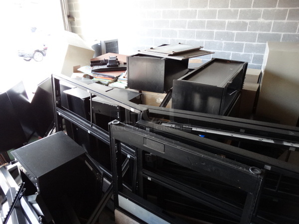 ALL ONE MONEY! MEGA LOT of Various Filing Cabinets, Modular Pieces, Etc! - Image 7 of 7