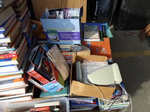 ALL ONE MONEY! PALLET LOT of Various Books and Textbooks! - Image 3 of 12