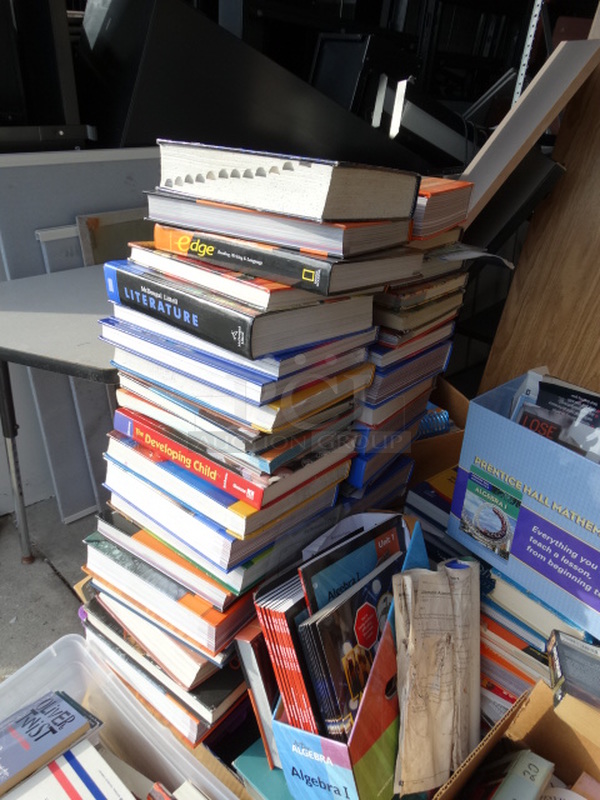 ALL ONE MONEY! PALLET LOT of Various Books and Textbooks! - Image 4 of 12