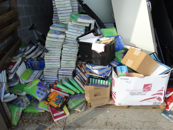 ALL ONE MONEY! MEGA LOT of Various Books and Textbooks! - Image 1 of 10