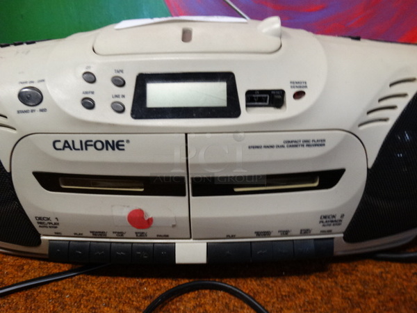 2 Tape/CD Players. 13x9x6, 21x8x8. 2 Times Your Bid! - Image 3 of 5