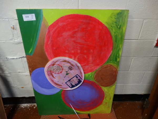 2 Paintings. 37x1x49. 2 Times Your Bid! - Image 1 of 3