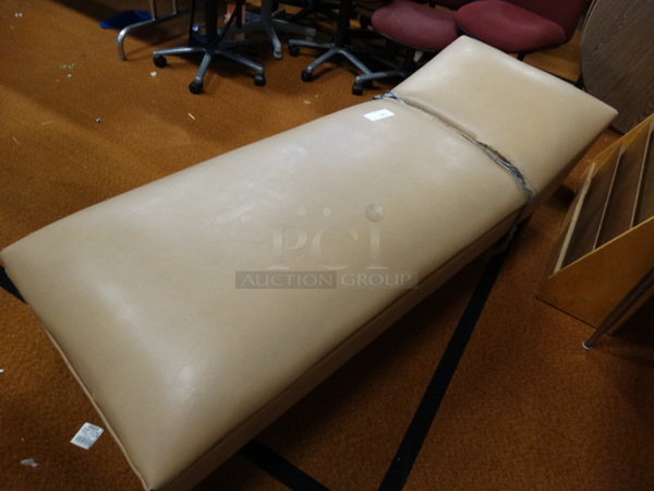 Tan Nurse's Bed. 27x72x20 - Image 1 of 4