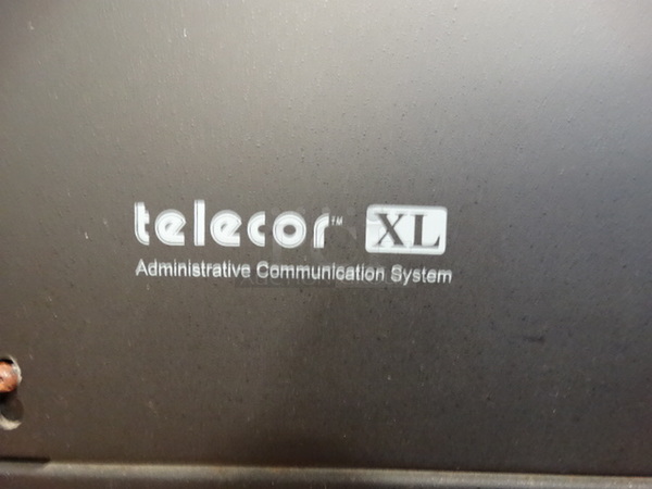 4 Items; Telecor XL Administrative Communication System, Telecor PSU-2 Power Supply, Telecor 125 Amplifier, Telecor AC-15 Power Bar in Black Metal Case. 22x18.5x55. 4 Times Your Bid!  - Image 7 of 10