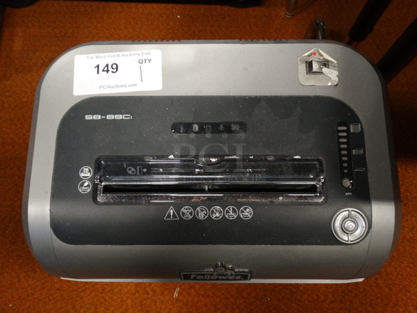Fellowes Model S8-89Ci Paper Shredder. 16x11x23 - Image 4 of 5