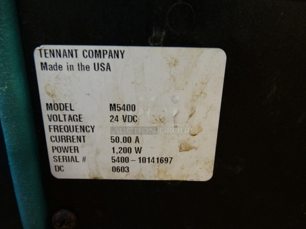 Tennant Model M5400 Commercial Floor Cleaning Machine. 29x50x42 - Image 8 of 8