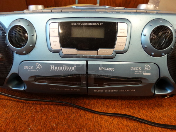 4 Cassette CD Players. Includes 20x9x7. 4 Times Your Bid! - Image 4 of 6