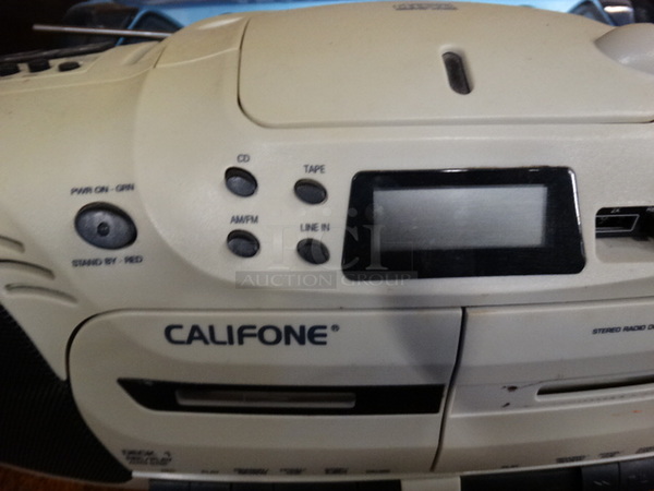 4 Cassette CD Players. Includes 20x9x7. 4 Times Your Bid! - Image 6 of 6
