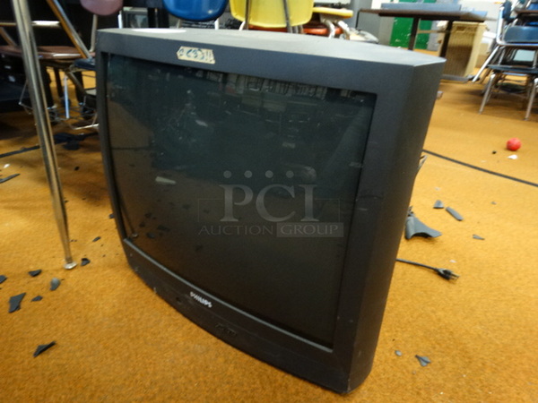 2 28" Televisions; 1 Philips Model SC2927 CHAL. 2 Times Your Bid! - Image 2 of 5