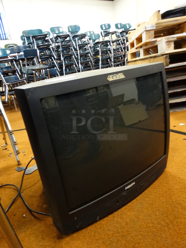 2 28" Televisions; 1 Philips Model SC2927 CHAL. 2 Times Your Bid! - Image 4 of 5