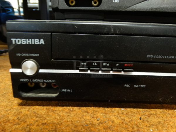 4 Items; 3 VHS DVD Players and 1 VHS Player. Includes 17x9x3.5. 4 Times Your Bid! - Image 4 of 7