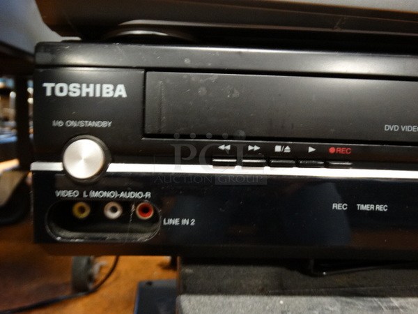 4 Items; 3 VHS DVD Players and 1 VHS Player. Includes 17x9x3.5. 4 Times Your Bid! - Image 6 of 7