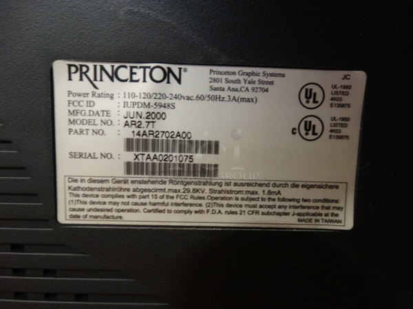 2 Pansonic and Princeton 28" Televisions. 2 Times Your Bid! - Image 4 of 4