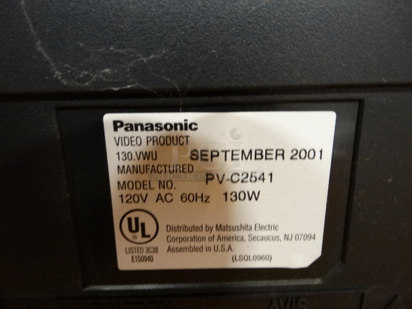 2 Pansonic 28" Televisions. 2 Times Your Bid! - Image 4 of 5