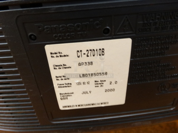 2 Pansonic 28" Televisions. 2 Times Your Bid! - Image 5 of 5