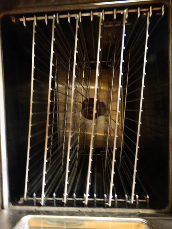 BEAUTIFUL! Garland Master 450 Stainless Steel Commercial Gas Powered Full Size Convection Oven w/ View Through Doors and Metal Oven Racks. Comes w/ 4 Metal Legs! 38x42x36 - Image 10 of 10