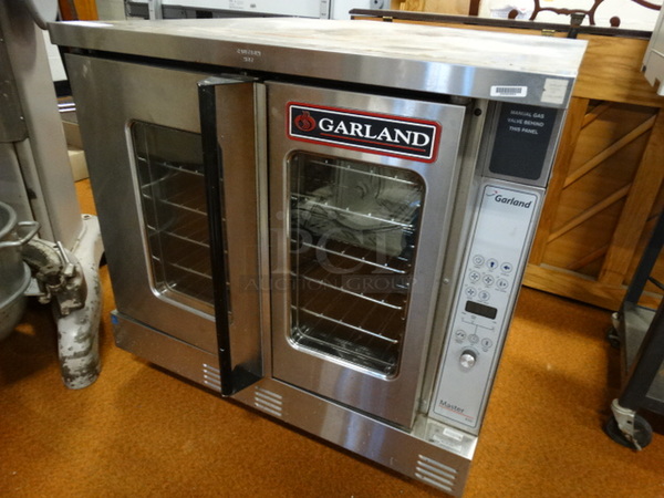 BEAUTIFUL! Garland Master 450 Stainless Steel Commercial Gas Powered Full Size Convection Oven w/ View Through Doors and Metal Oven Racks. 38x42x36 - Image 2 of 9