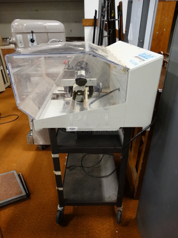 Lab-Volt Automation 5500-B0 CNC Lathe on 3 Tier Metal Cart. 36x26x47 - Image 5 of 10