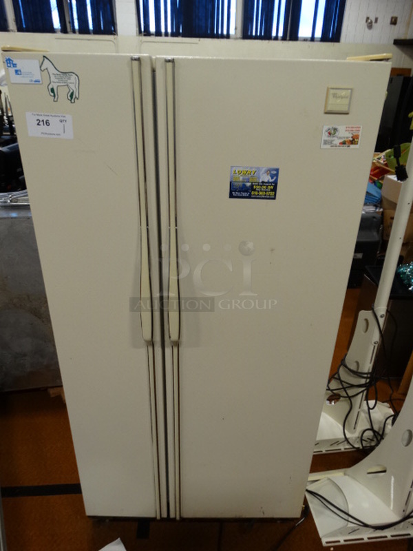 Whirlpool Cooler Freezer Combo Unit. 32.5x29x66