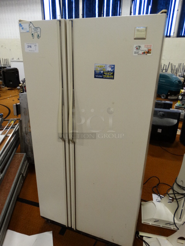 Whirlpool Cooler Freezer Combo Unit. 32.5x29x66 - Image 3 of 7