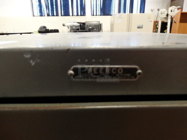 Peerco Gray Metal 4 Drawer Filing Cabinet. 17.5x28x52 - Image 5 of 5