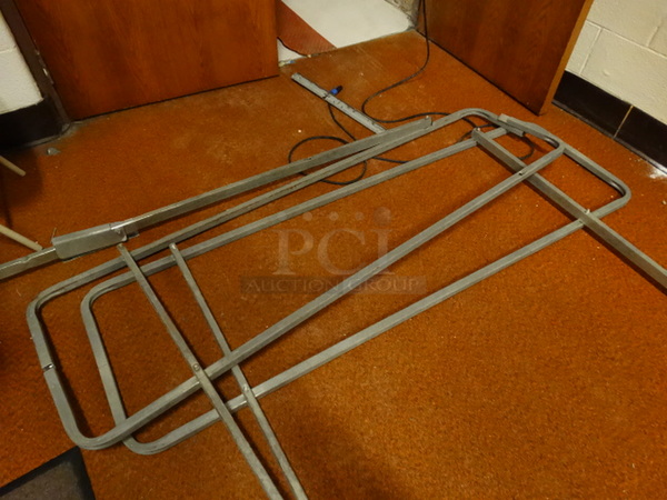 ALL ONE MONEY! Lot of 2 Metal Frames! 71x3x66 - Image 2 of 2