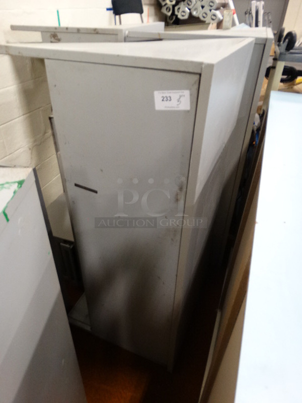 3 Gray Shelves/Desk Overshelves. 60x30x29. 3 Times Your Bid! - Image 3 of 4